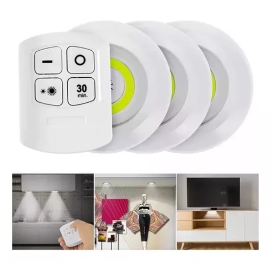 Miniatura 3 de Juego Bombillas X3 Luces Led Inalámbrica